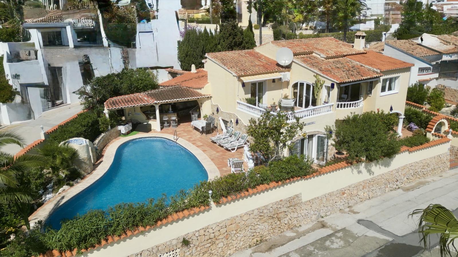 AS333969 - Villa de ensueño con vistas al mar y mucho sol en Moraira