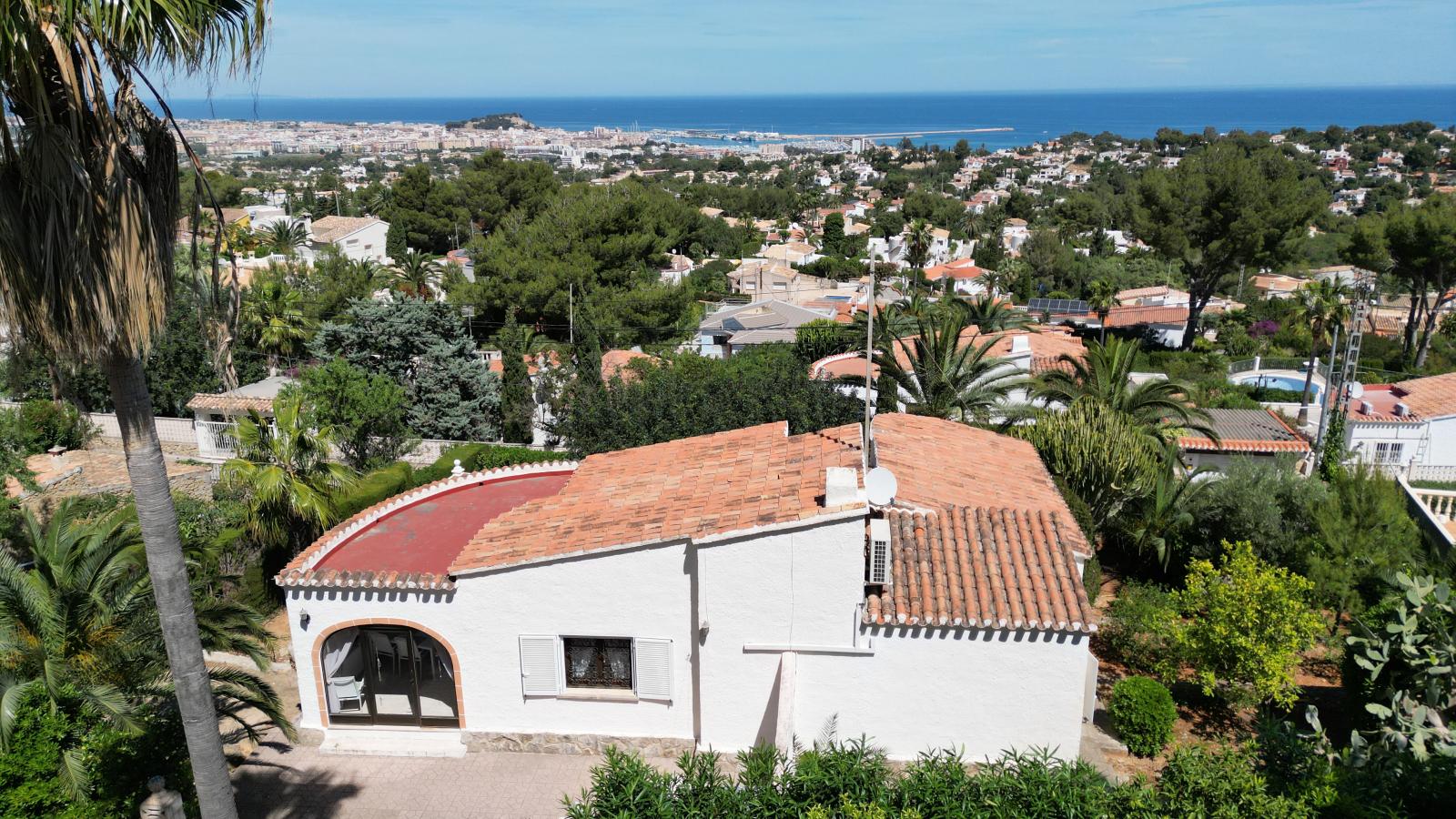 Rustikale Villa mit atemberaubendem Blick über Denia